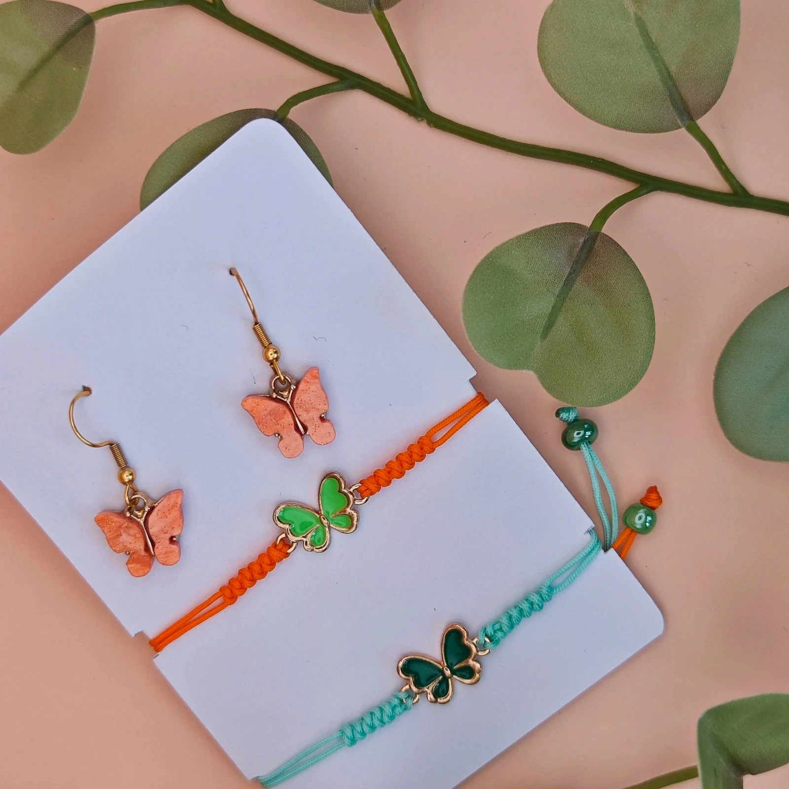Orange butterfly set – photo 2